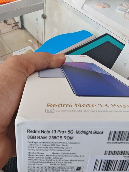 Redmi Note 13 Pro Plus, 8/256 GB, Nou, Garanție