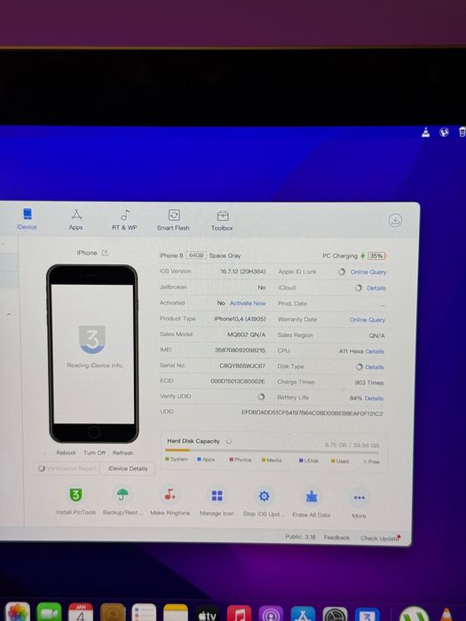 iPhone XR/8 pentru piese