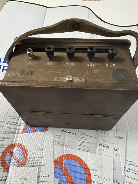 Volmetru vintage Siemens&Halske