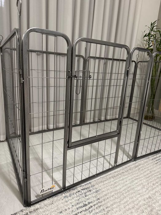 Tarc pentru caini PawHut 160 x 160 x 80 cm