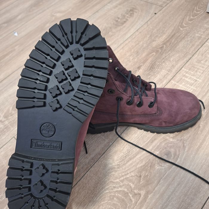 Timberland Boots Burgundy size 38