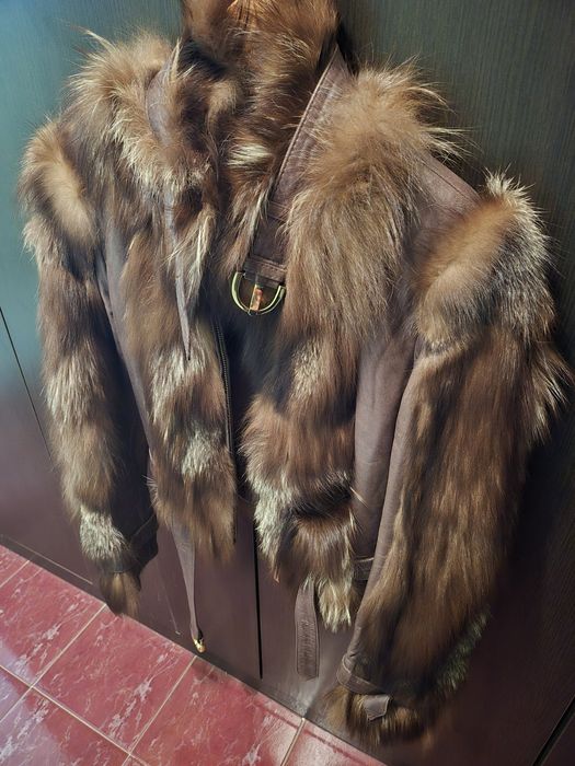 Кожено яке-размер S-дамско