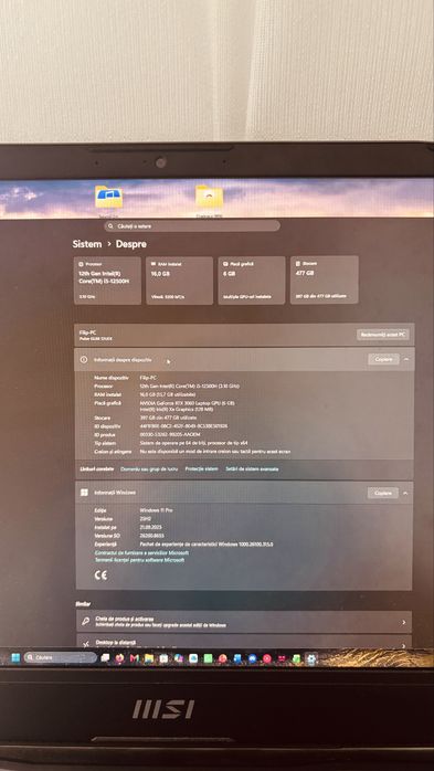 MSI Pulse GL66 Intel 16gb 144hz RTX