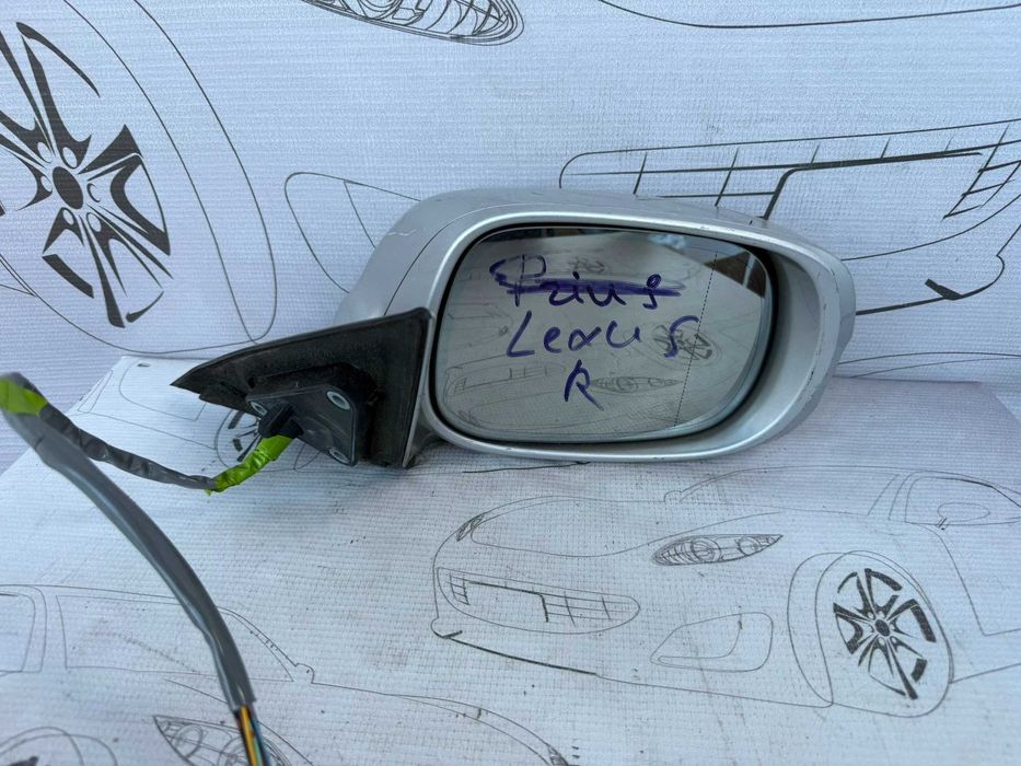 Oglindă Retrovizoare Dreapta 15 Pini Lexus GS 300 350 430 450H 8790130220B0 / [2005-2012] / (5C3)