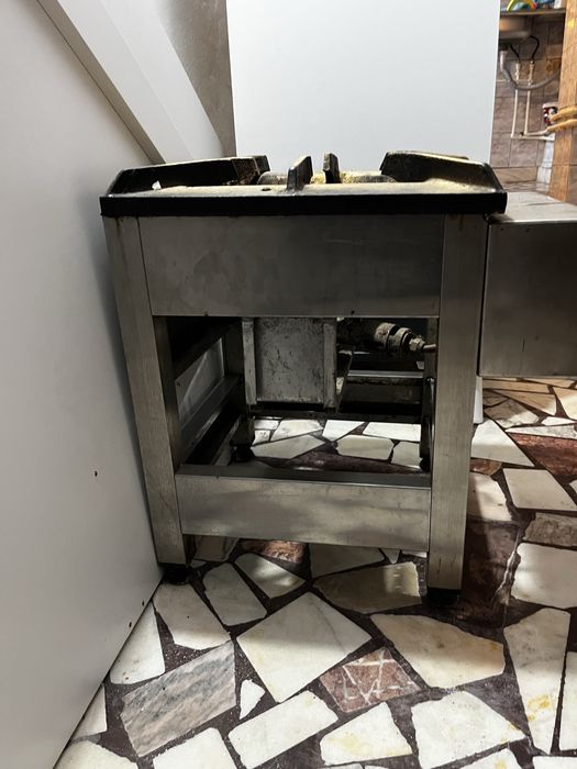 Aragaz profesional pimak 1 ochi pe gaz inox