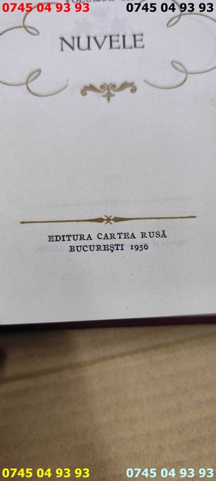 carte carti n.v. GOGOL opere 1956