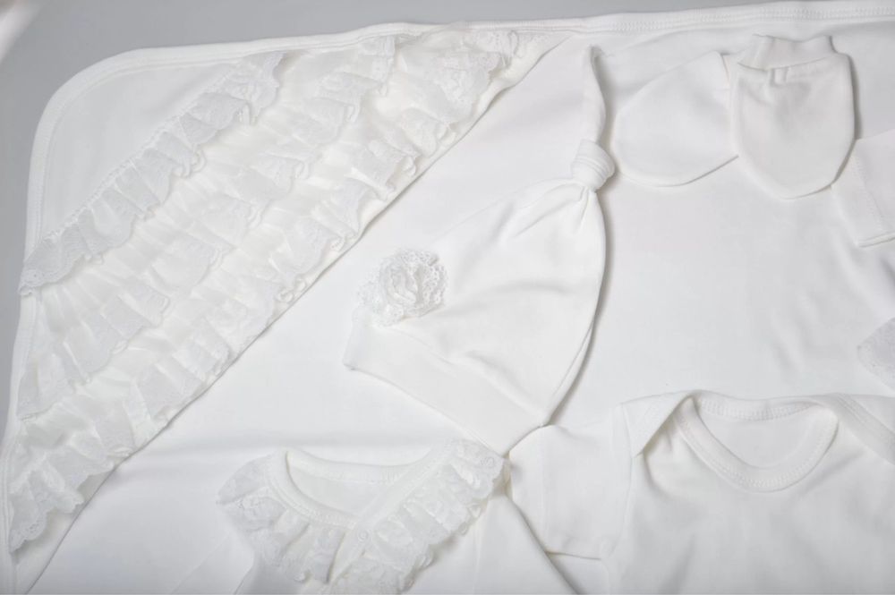 Бебешки луксозен комплект за изписване от 10 части