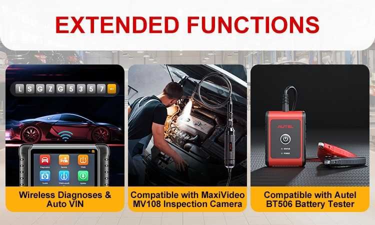 Autel MK808S-TS Tester Original Diagnoză Auto Profesională Multimarcă
