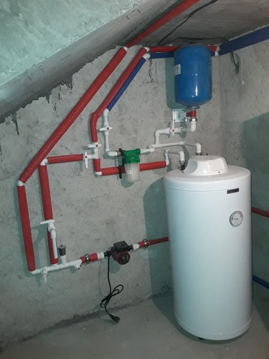 Теплый пол, отопление, водопровод