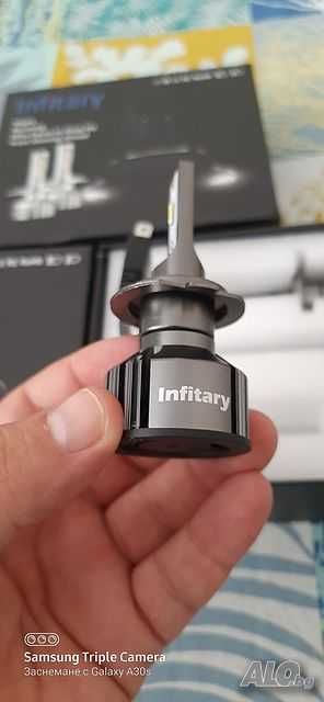 Лед крушки H7 LED Canbus крушки с вентилатор 80W 20000LM мини лед