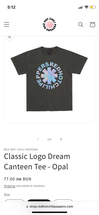 Оригинална мъжка тениска на Red Hot Chilli Peppers