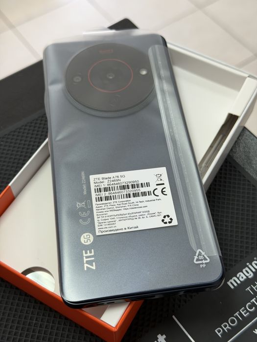 ZTE Blade A76 5G,Stardust Black,128GB *ЧистоНов*