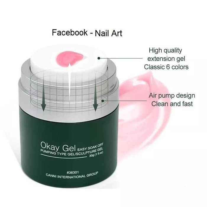 30гр. Canni Изграждащ гел OKAY – Sculpturing Gel 30 гр.