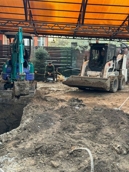 Аренда минипогрузчика бобкат bobcat услуги, землянные работы, вывоз