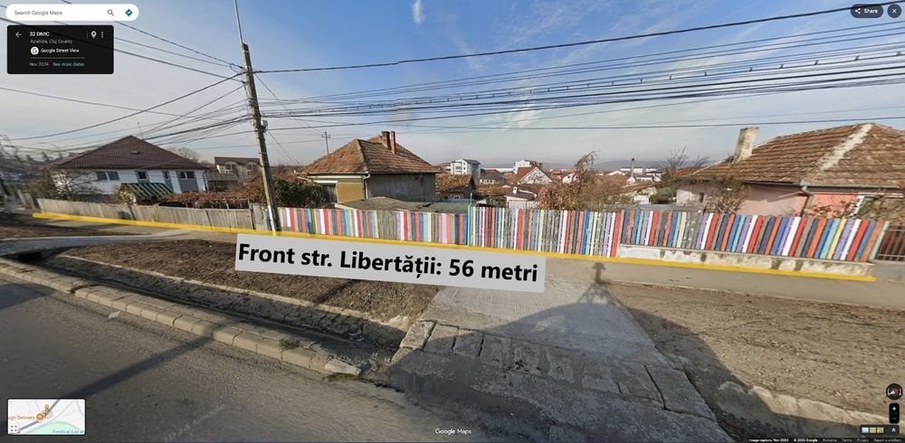 Se vide casa cu teren in Apahida