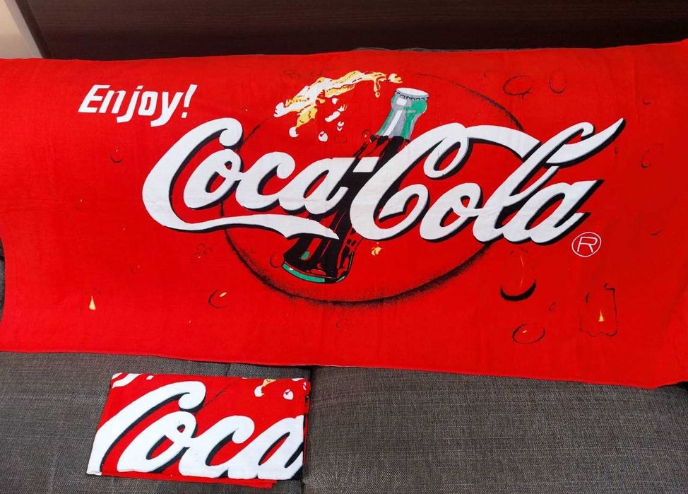 Колекция Кока Кола, Coca Cola (комплект - чаши, чинии, хавлиена кърпа)