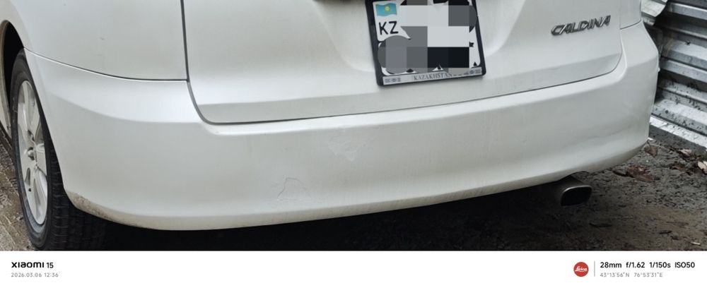 Калдина caldina  бампер