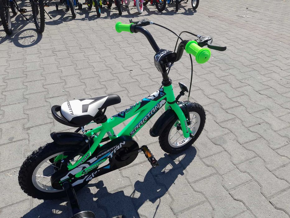 PASSATI Велосипед 12" SPARTAN зелен