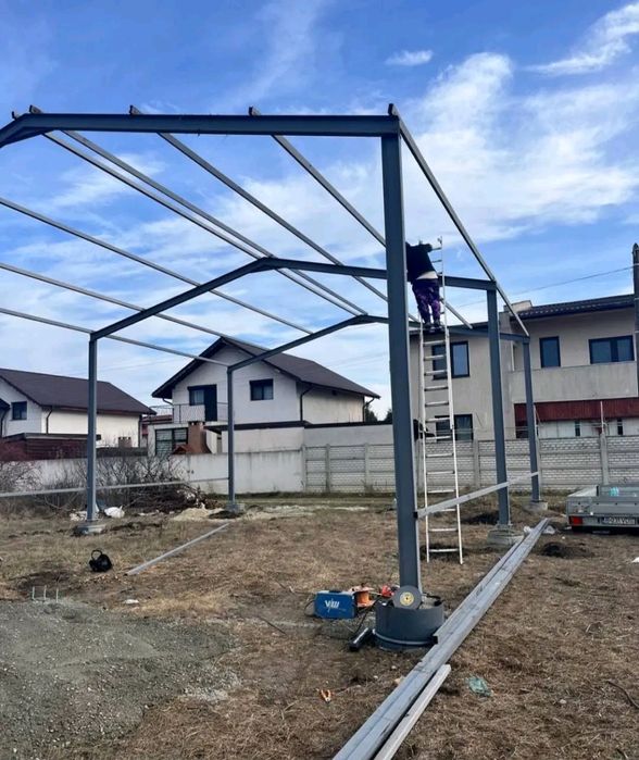 Vând structuri metalice