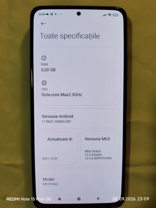 Xiaomi Readmi note 10 pro