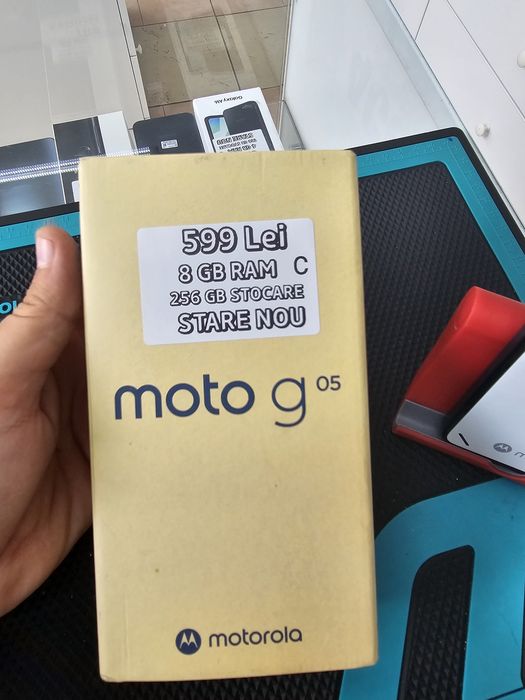 Moto G05, 8/256 GB, Nou, Garanție