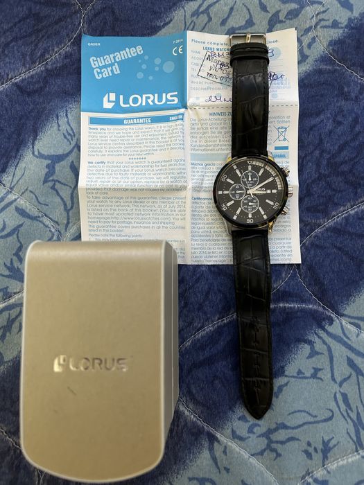 Часовник- Марка - LORUS- Модел - RM369cx-9