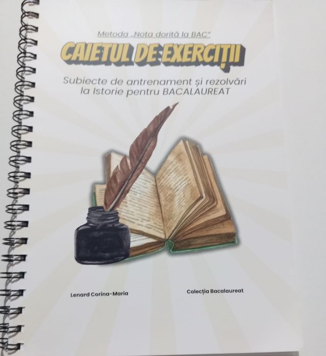 Vând cărți pregătire Bac