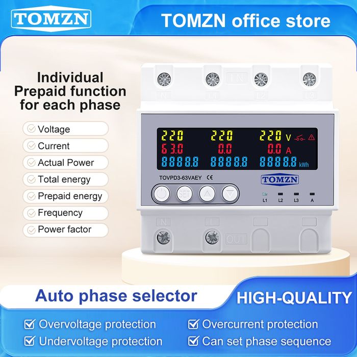 Фазов селектор съз защита от пренапрежение
