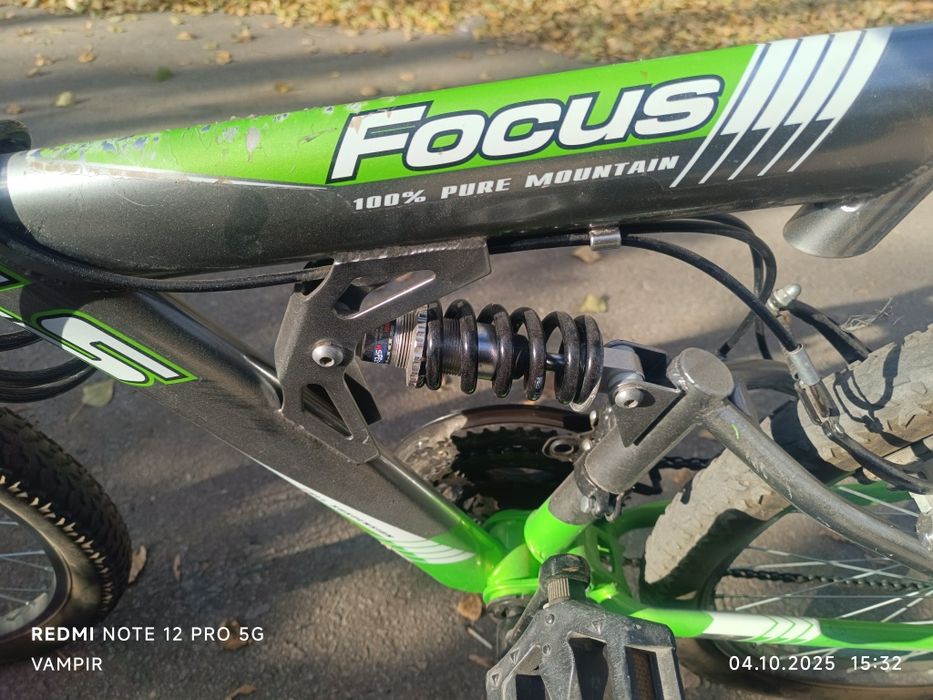 Велосипед скоростной двуподвес