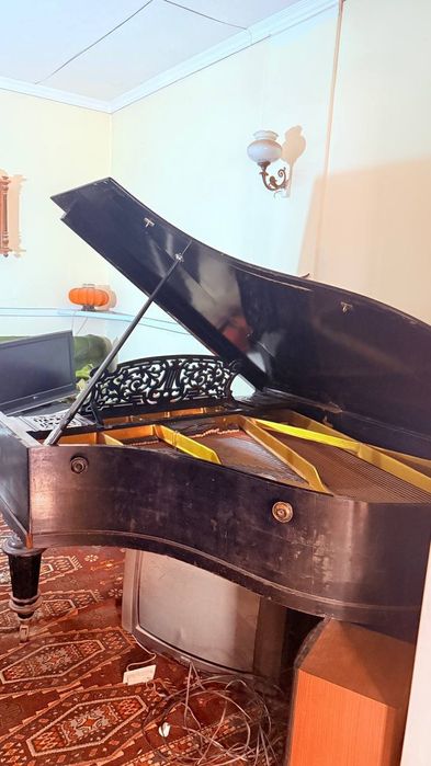 Рояль J. Kenpfer Fils (Варшава, антикварный, 1889 г.)  недорого