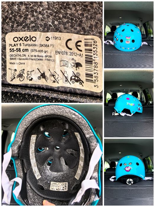 Vând casca și accesorii protecție copii