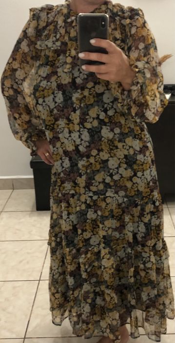 Rochie Mango superba, noua, motiv floral