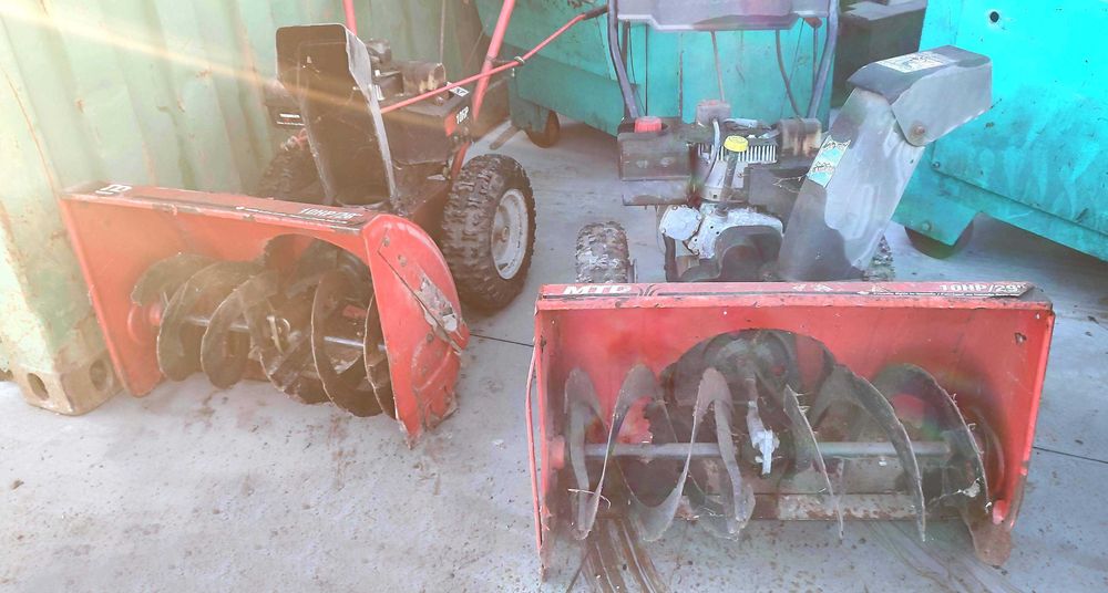 Freza zapada MTD 10 cp, 28, fabricata in Canada, motor Honda