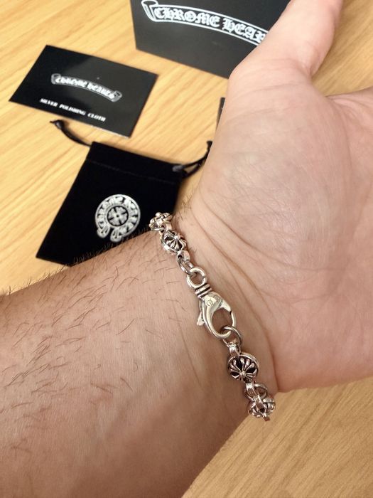 Bratara si lant chrome hearts
