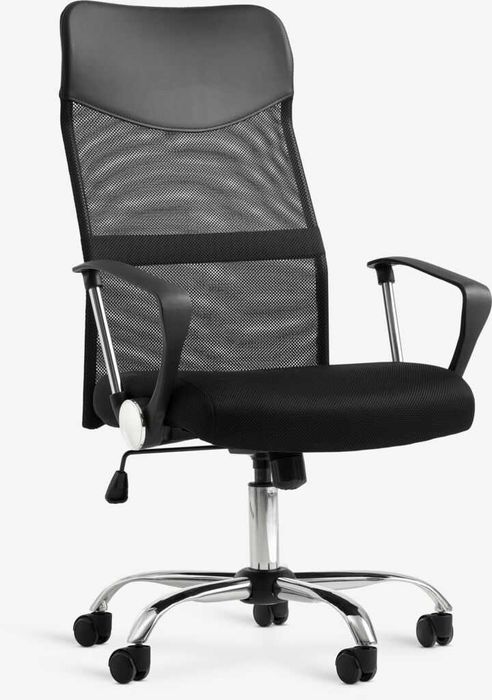 Офис стол BILLUM черна мрежа