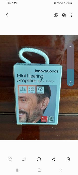 Слухов апарат не използван