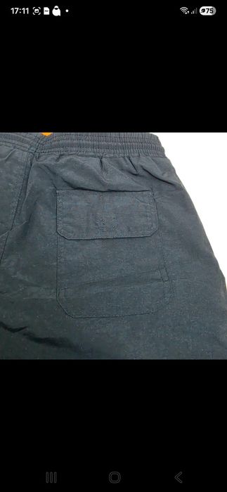 Sort de baie Superdry, negru, S, nou cu eticheta