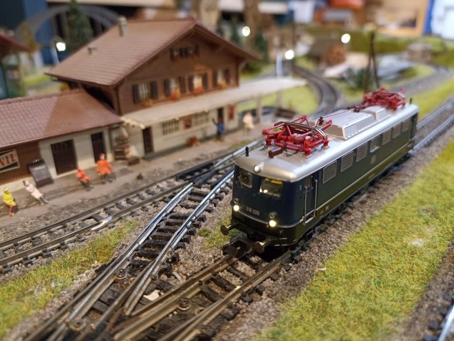 Locomotiva digitală cu sunete fleischmann trenulet electric scara N