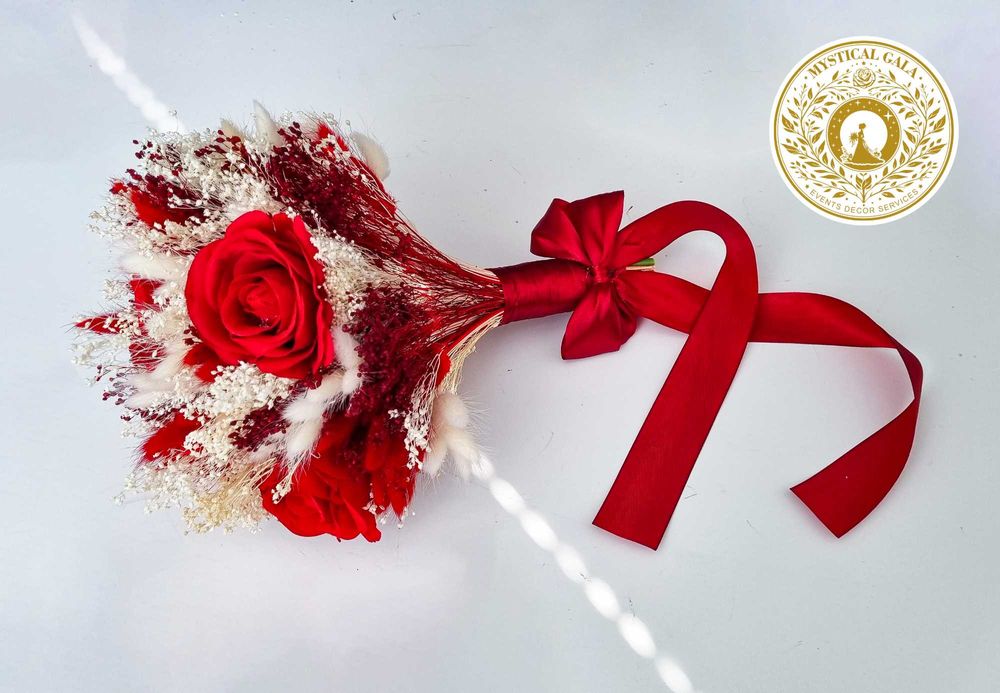 Buchet mireasă și nașă elegant – pentru nuntă