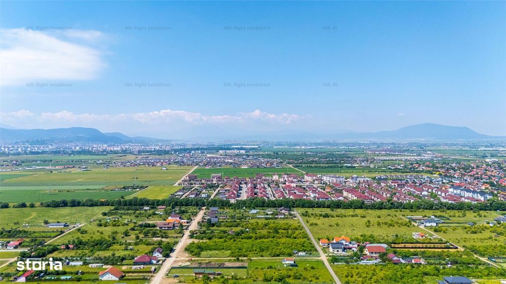 Teren cu potential 1285 mp Sanpetru Brasov