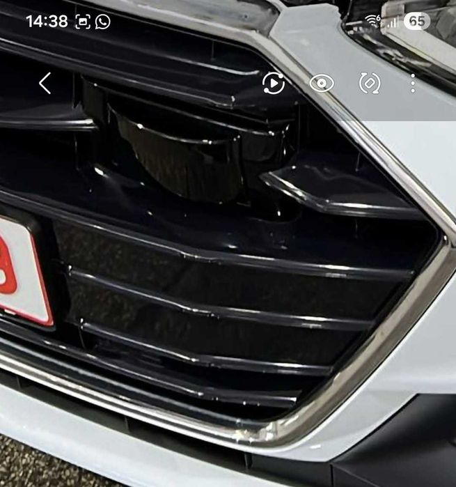 Grilă Completă Audi A7 C8 Originală - Chrome Edition + Siglă + Quattro