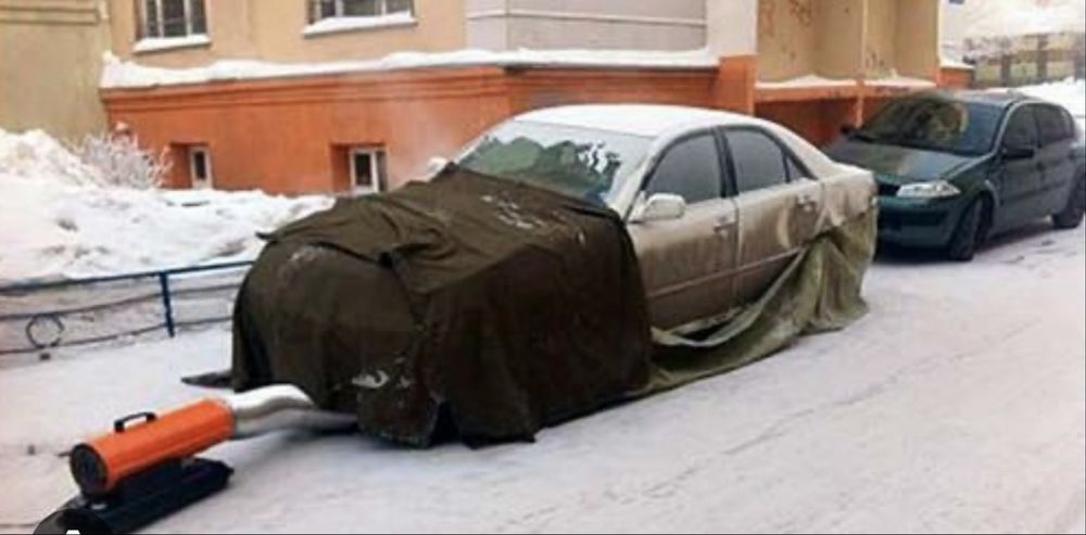 Отогрев авто быстро и качественно