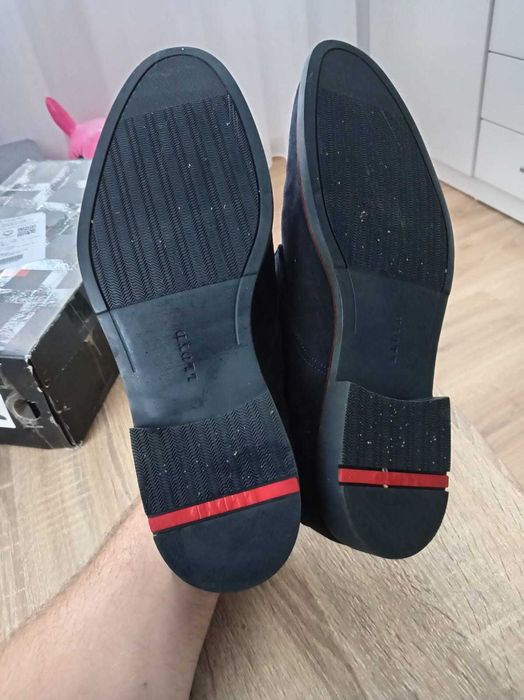 Pantofi bărbați piele întoarsă