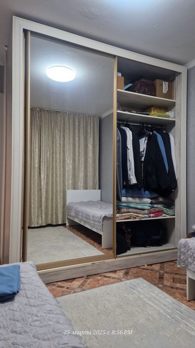 Шкаф купе подвежной зеркала