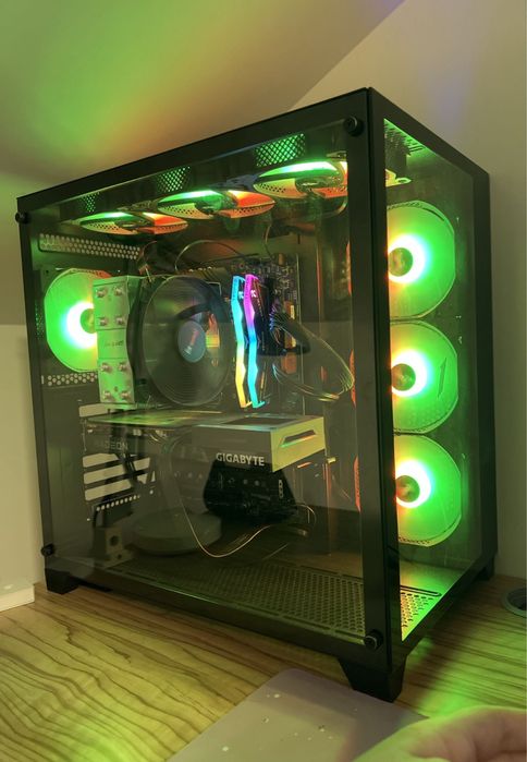 Pc gaming i5 12600kg, rx 6600, 32gb ddr5, 1.5tb storage