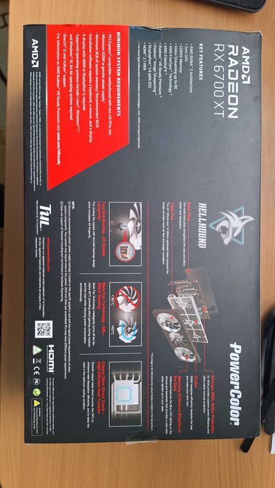 Видеокарта AMD Radeon RX6700 XT 12GB GDDR6