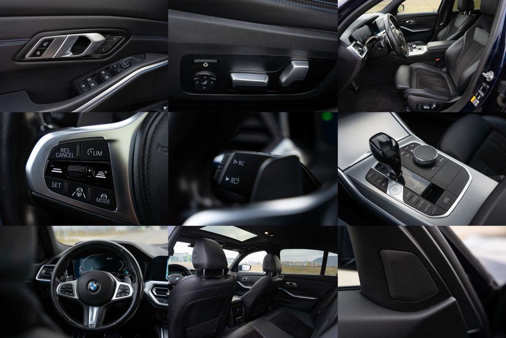 BMW Seria 3 330e G20 M-Sport Laser Trapa Frane M Distronic R19 292cp