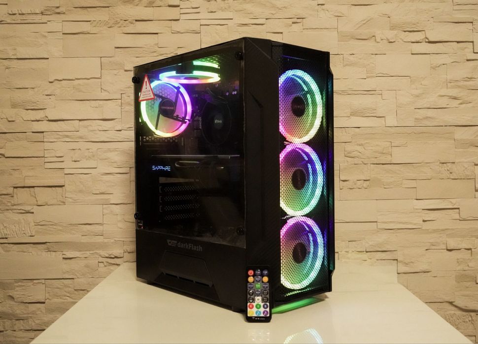 | NOU | PC Gaming AMD Ryzen 5 2600, 8GB RAM, SSD, Radeon RX 580 Sapphire, Windows 11 Pro,