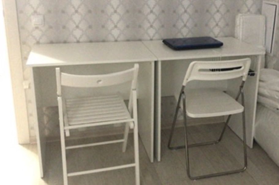 Стул складной IKEA TERJE, белый