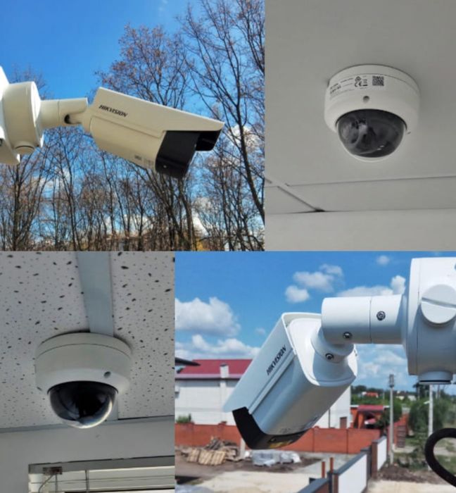 Установка камер Видеонаблюдения